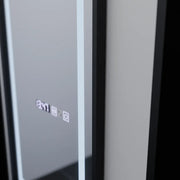Oglinda LED Rectangula, 60x150cm, Bianca Senzor Radar Marcello, Sistem Dezaburire, Ceas & Termometru, Dimabila, Dressing Couture