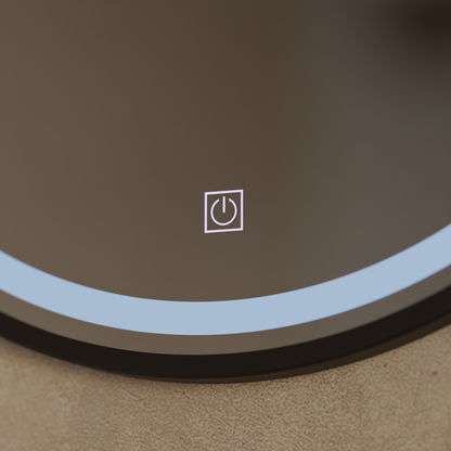 Oglinda LED Rotunda, 60cm, Basic Touch