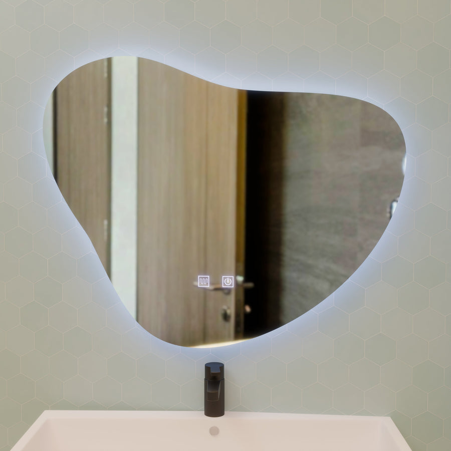 Oglinda LED Touch Avonita Sistem Dezaburire 87X70cm, E83S/87X70