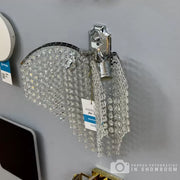 Aplica Cristal Ander 2x E14 Crom Lucios, Siraguri de cristale