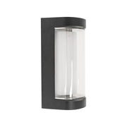 Aplica LED de Exterior Han, 8W, Metal, Negru