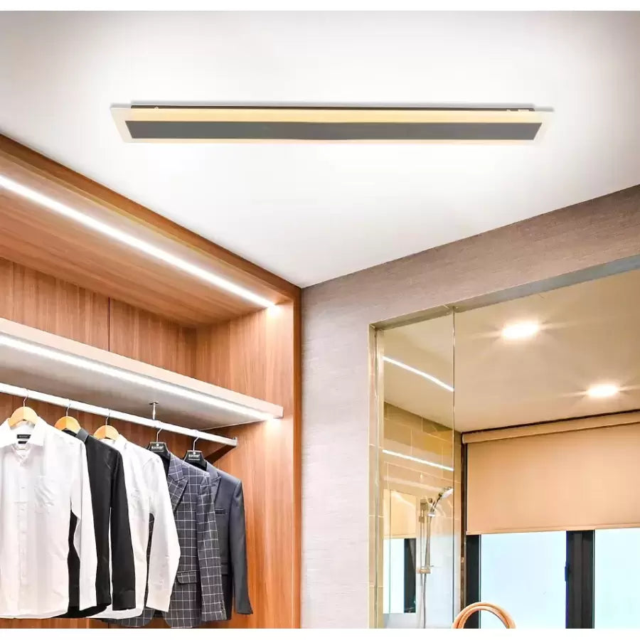 Aplica LED Ferro, 30W, Acril, Negru