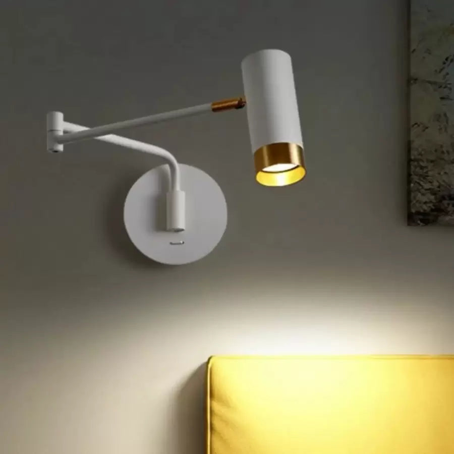 Aplica LED Francisco 5W Alb Auriu