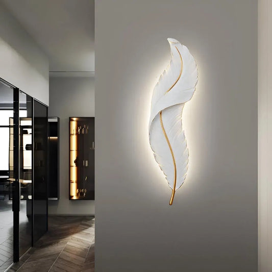 Aplica LED Pena, 18W, 45cm, Alb