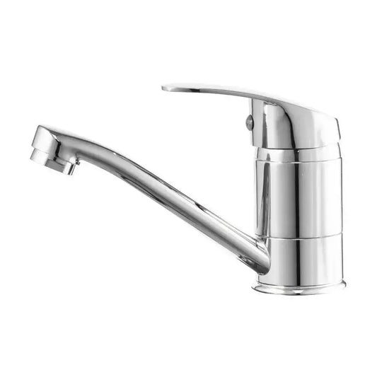 Baterie Lavoar, Pipa Pivotanta, Lungime 18CM, Cartus Ceramic, Crom, Racord Inclus