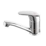 Baterie Lavoar, Pipa Pivotanta, Lungime 18CM, Cartus Ceramic, Crom, Racord Inclus