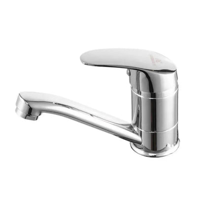 Baterie Lavoar, Pipa Pivotanta, Lungime 18CM, Cartus Ceramic, Crom, Racord Inclus