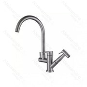 Baterie Bucatarie cu Dus Extractibil, Inox SUS304, Satinat, CF034