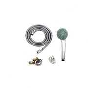 Baterie Cada Crom Lucios - Set Complet cu Pipa Pivotanta de 18cm, Para, Furtun și Excentrice Incluse