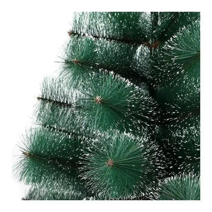 Brad Artificial, 180 cm, Verde cu Alb