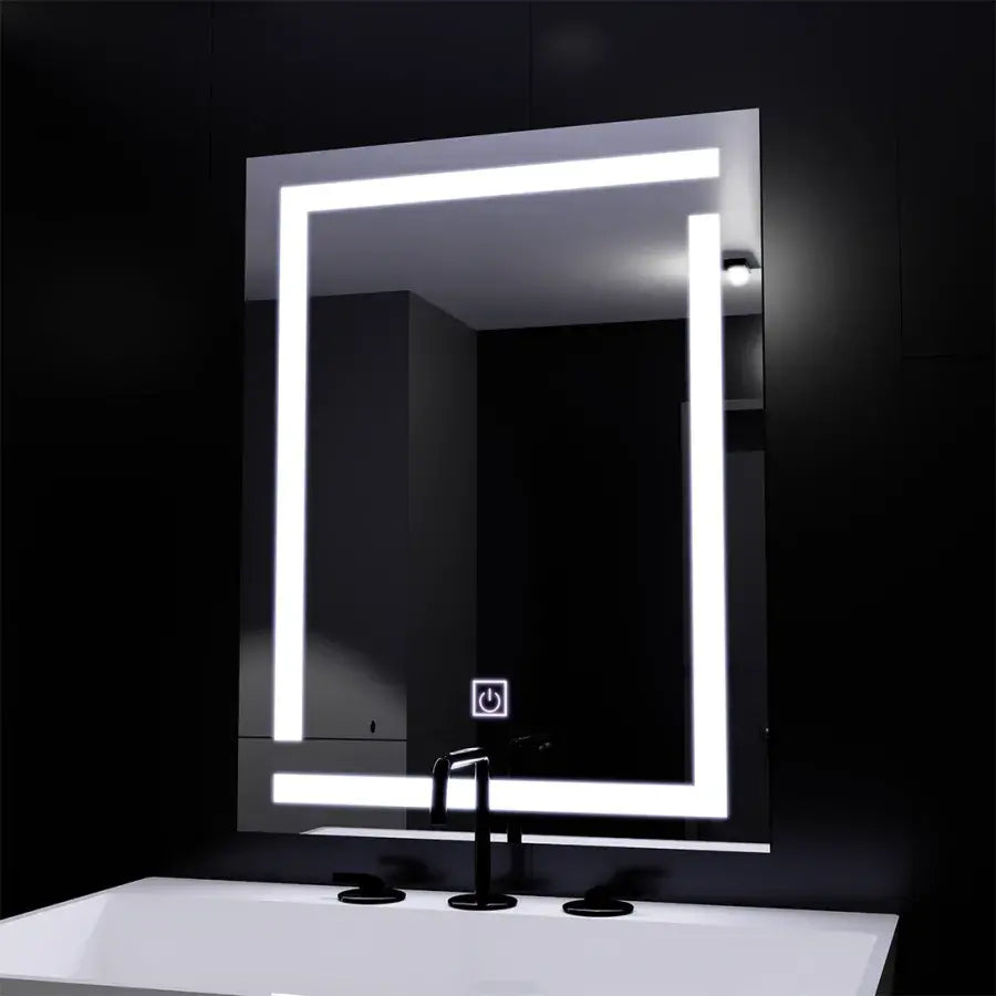 Oglinda LED Giga, 60x80cm, Touch, Lumina 6000K