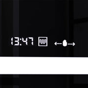 Oglinda LED Rectangulara, 160x80cm, Verite MotionGlow Marcello, Sistem Dezaburire, Ceas & Termometru, Dimabila
