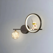 Aplica LED 21W Swarna Rece/ Calda/ Neutra, Negru