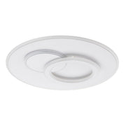 Lustra LED cu telecomanda NOLUX 34W, Rotunda, lumina Rece/Calda/Neutra, Dimabila, Alb