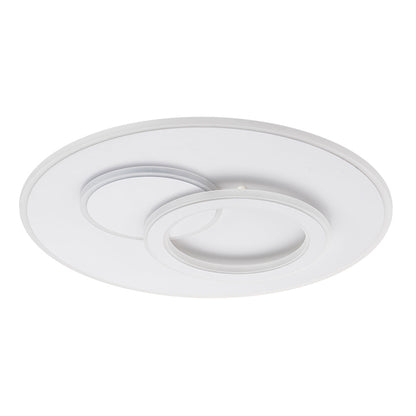Lustra LED cu telecomanda NOLUX 34W, Rotunda, lumina Rece/Calda/Neutra, Dimabila, Alb