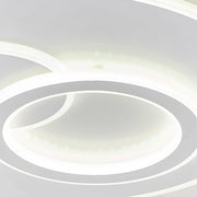 Lustra LED cu telecomanda NOLUX 34W, Rotunda, lumina Rece/Calda/Neutra, Dimabila, Alb