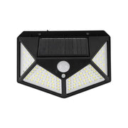 Lampa Solara cu Senzor de Miscare, 100 LED-uri, IP.65, Negru