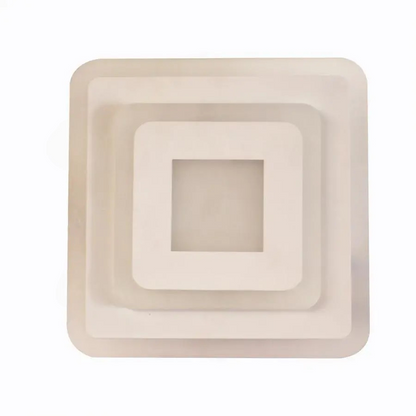 Lustra LED MORNIKA 14W, Diametru 25cm, Patrata, lumina Neutra, Alb