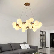 Lustra Arianna 25x G9 Alb Auriu