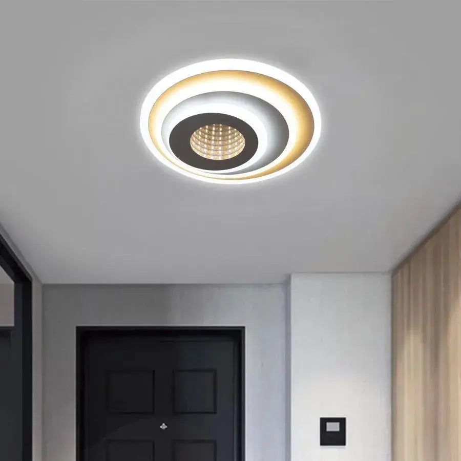 Lustra LED NEXA ROTUND 3D 39W,  lumina Rece/Calda/Neutra, Alb