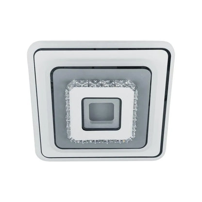Lustra LED cu cristal ARABELA 40W, lumina Rece/Calda/Neutra, Alb