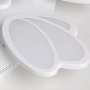 Lustra LED cu telecomanda TULIP 45W, 3 Petale, lumina Rece/Calda/Neutra, Dimabila, Alb