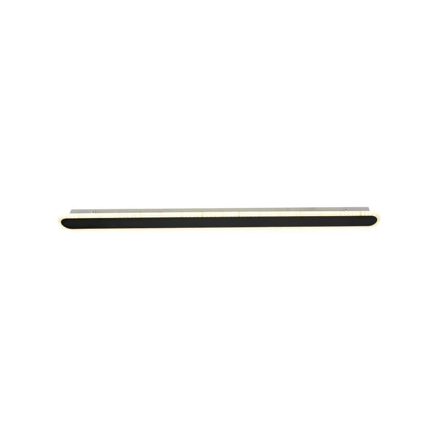 Lustra LED CASSIUS, 24W, Liniara, lumina Rece/Calda/Neutra, Negru