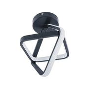 Lustra LED VERTEX CUBUS 13W, lumina Rece/Calda/Neutra, Negru