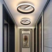 Lustra LED VICTORIA 19W, Rotunda, lumina Rece/Calda/Neutra, Negru, Alb
