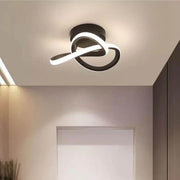 Lustra LED VERTEX Flow 24W, Diametru 25cm, lumina Rece/Calda/Neutra, Negru