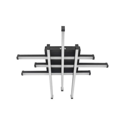 Lustra LED cu telecomanda MORA 120W, 6 Elemente, Liniara, lumina Rece/Calda/Neutra, Dimabila, Negru