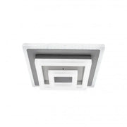 Lustra LED MEDEEA 24W, Diametru 26cm, Patrata, lumina Rece/Calda/Neutra, Alb