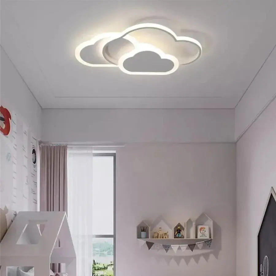 Lustra LED RIOKO 48W, 3 Nori, lumina Rece/Calda/Neutra, Dimabila, Alb