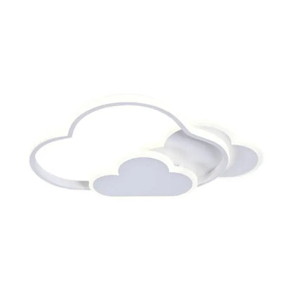 Lustra LED RIOKO 48W, 3 Nori, lumina Rece/Calda/Neutra, Dimabila, Alb