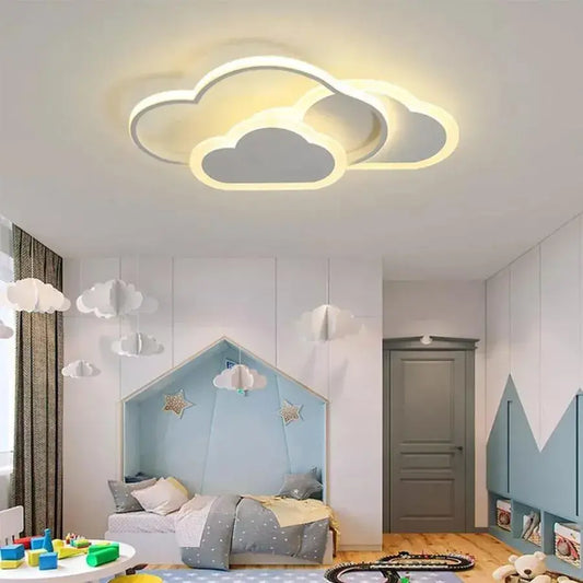 Lustra LED RIOKO 48W, 3 Nori, lumina Rece/Calda/Neutra, Dimabila, Alb