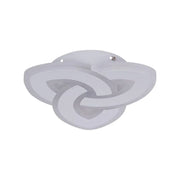 Lustra LED SAGEATA 48W, Diametru 20cm, lumina Rece/Calda/Neutra, Alb