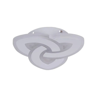 Lustra LED SAGEATA 48W, Diametru 20cm, lumina Rece/Calda/Neutra, Alb