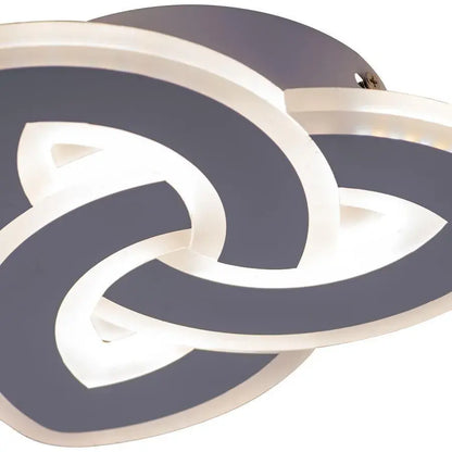 Lustra LED SAGEATA 48W, Diametru 20cm, lumina Rece/Calda/Neutra, Alb