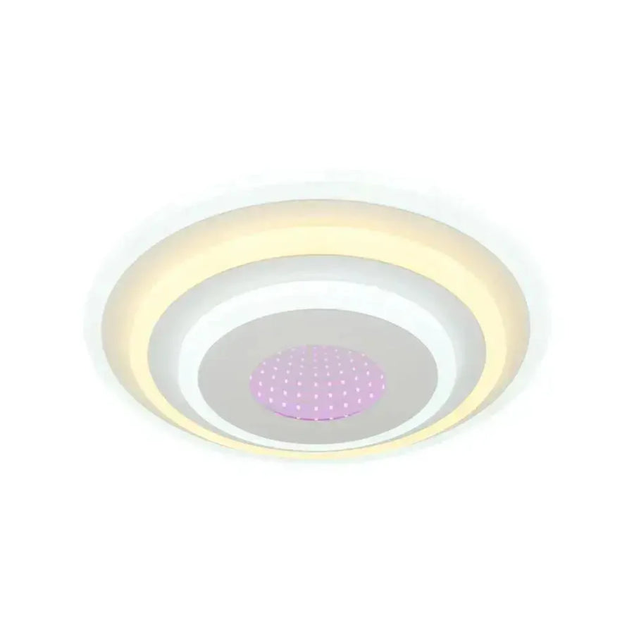 Lustra LED NIVARA 3D 20W, Diametru 30cm, lumina Rece/Calda/Neutra, Alb