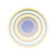 Lustra LED NIVARA 3D 20W, Diametru 30cm, lumina Rece/Calda/Neutra, Alb