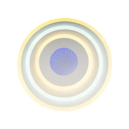 Lustra LED NIVARA 3D 20W, Diametru 30cm, lumina Rece/Calda/Neutra, Alb