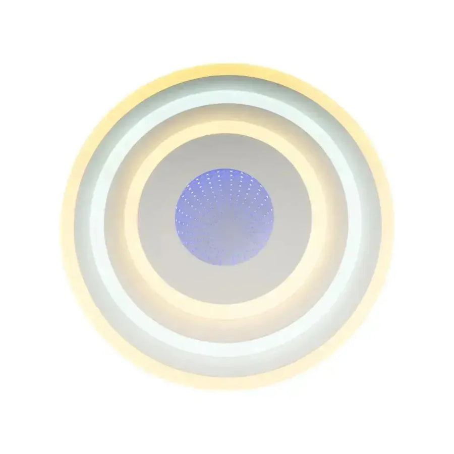 Lustra LED NIVARA 3D 20W, Diametru 30cm, lumina Rece/Calda/Neutra, Alb