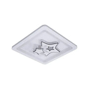 Lustra LED KATHLEEN RGB 15W, lumina Calda/Neutra, Alb