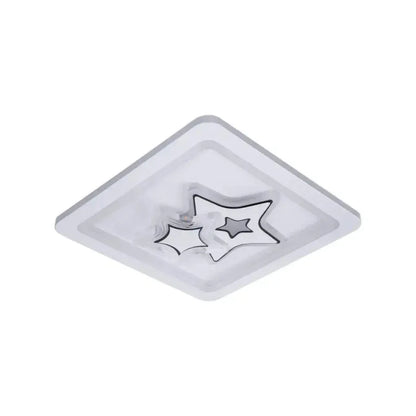 Lustra LED KATHLEEN RGB 15W, lumina Calda/Neutra, Alb