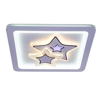 Lustra LED KATHLEEN RGB 15W, lumina Calda/Neutra, Alb
