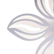 Lustra LED cu telecomanda ORCHID 66W, 5 Petale, lumina Rece/Calda/Neutra, Dimabila, Alb