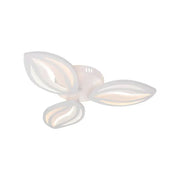 Lustra LED cu telecomanda ORCHID 40W, 3 Petale, lumina Rece/Calda/Neutra, Dimabila, Alb