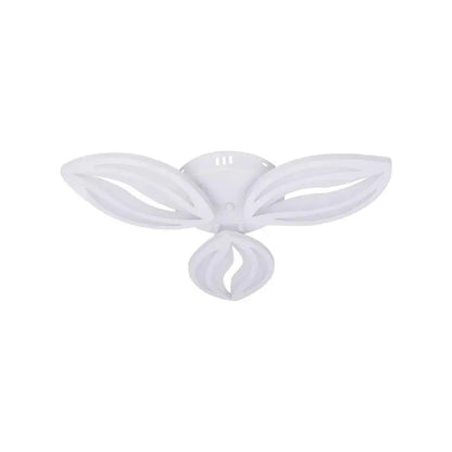 Lustra LED cu telecomanda ORCHID 40W, 3 Petale, lumina Rece/Calda/Neutra, Dimabila, Alb