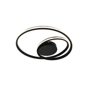 Lustra LED cu telecomanda VECTOR ARCADIA 56W, lumina Rece/Calda/Neutra, Dimabila, Negru