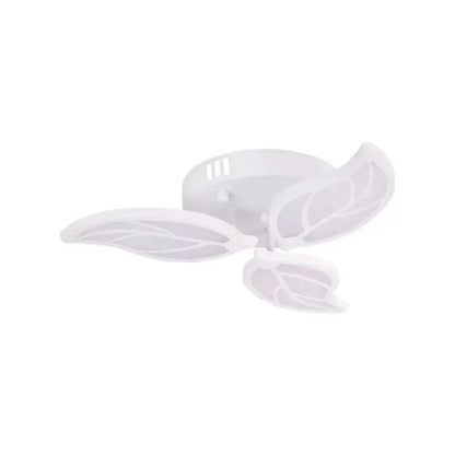 Lustra LED cu telecomanda LAURICE 33.6W, 3 Petale, lumina Rece/Calda/Neutra, Dimabila, Alb